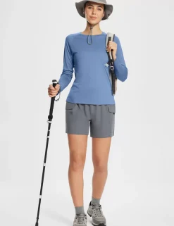 Baleaf Upf 50+ Quick-Dry Sun Shirts^Women Long-Sleeved