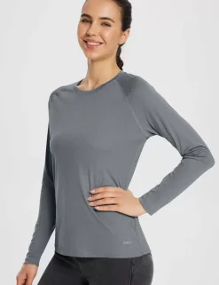 Baleaf Upf 50+ Quick-Dry Sun Shirts^Women Long-Sleeved