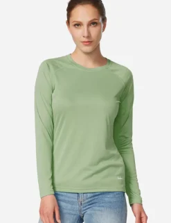 Baleaf Upf50+ Crew Neck Sun Shirt^Women Upf50+