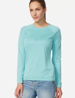 Baleaf Upf50+ Crew Neck Sun Shirt^Women Upf50+