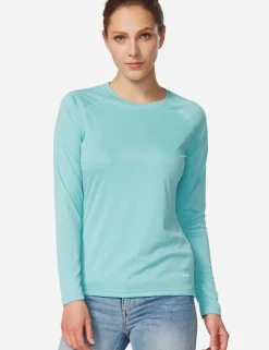 Baleaf Upf50+ Crew Neck Sun Shirt^Women Upf50+