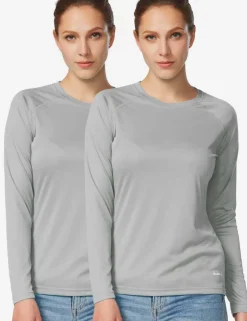 Baleaf Upf50+ Crew Neck Sun Shirt (2 Pack)^Women Long-Sleeved