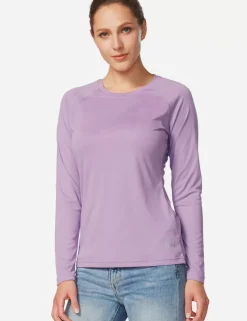 Baleaf Upf50+ Crew Neck Sun Shirt^Women Long-Sleeved
