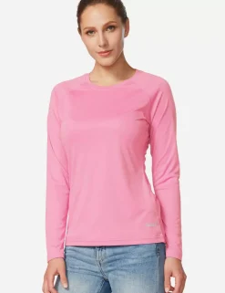 Baleaf Upf50+ Crew Neck Sun Shirt^Women Long-Sleeved