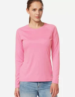 Baleaf Upf50+ Crew Neck Sun Shirt^Women Long-Sleeved