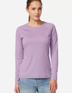 Baleaf Upf50+ Crew Neck Sun Shirt^Women Long-Sleeved