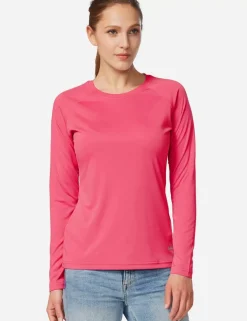 Baleaf Upf50+ Crew Neck Sun Shirt^Women Long-Sleeved