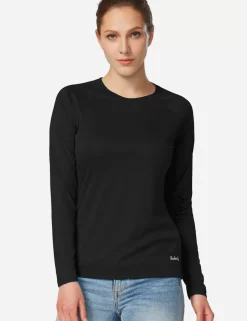 Baleaf Upf50+ Crew Neck Sun Shirt^Women Long-Sleeved