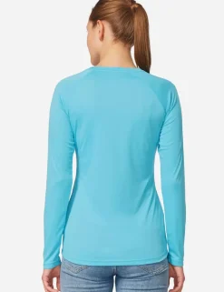 Baleaf Upf50+ Crew Neck Sun Shirt^Women Long-Sleeved