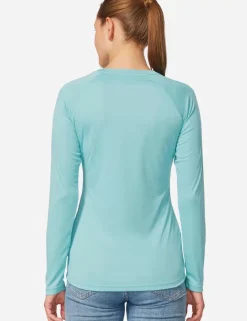 Baleaf Upf50+ Crew Neck Sun Shirt^Women Long-Sleeved