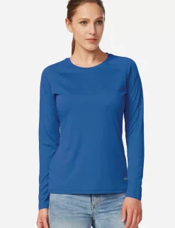 Baleaf Upf50+ Crew Neck Sun Shirt^Women Long-Sleeved