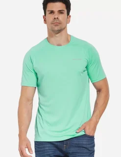 Baleaf Upf50+ Crew-Neck Tee^Men Upf 50+
