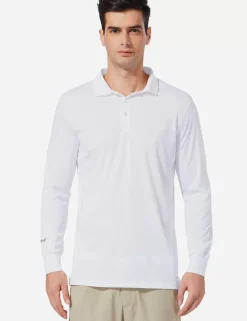 Baleaf Upf50+ Polo Shirt^Men Long-Sleeved Shirts