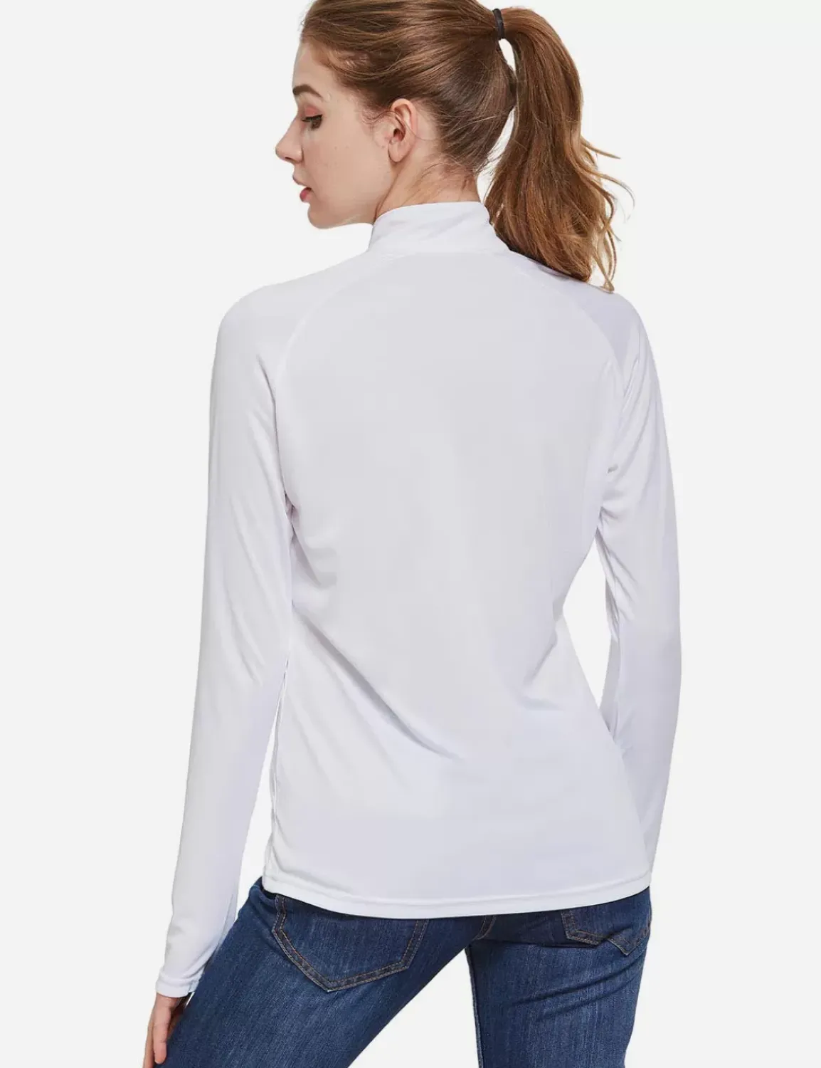 Baleaf Upf50+ Quarter Zip Pullover^Women Upf50+
