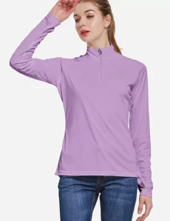 Baleaf Upf50+ Quarter Zip Pullover^Women Upf50+