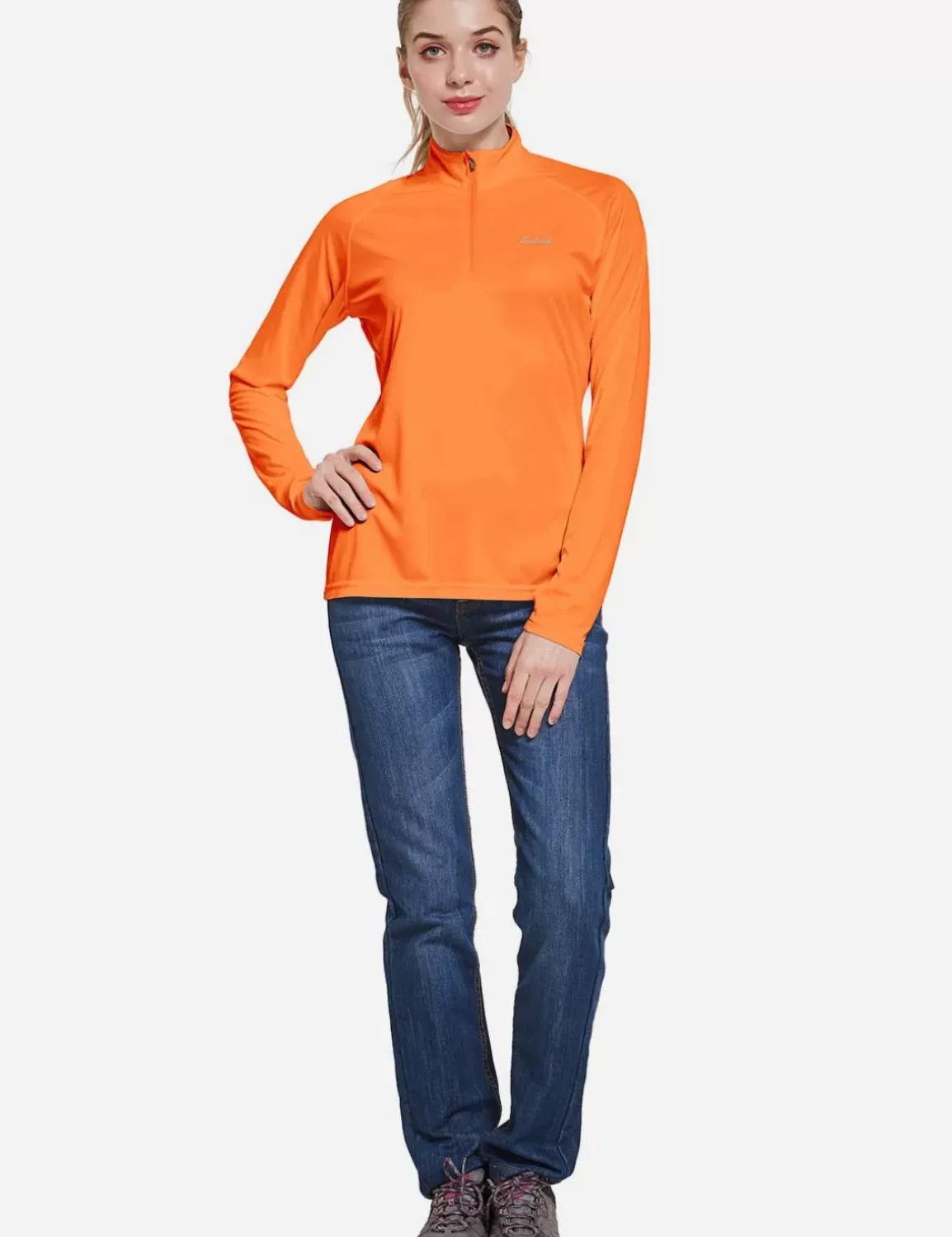 Baleaf Upf50+ Quarter Zip Pullover^Women Upf50+