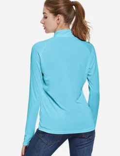 Baleaf Upf50+ Quarter Zip Pullover^Women Upf50+