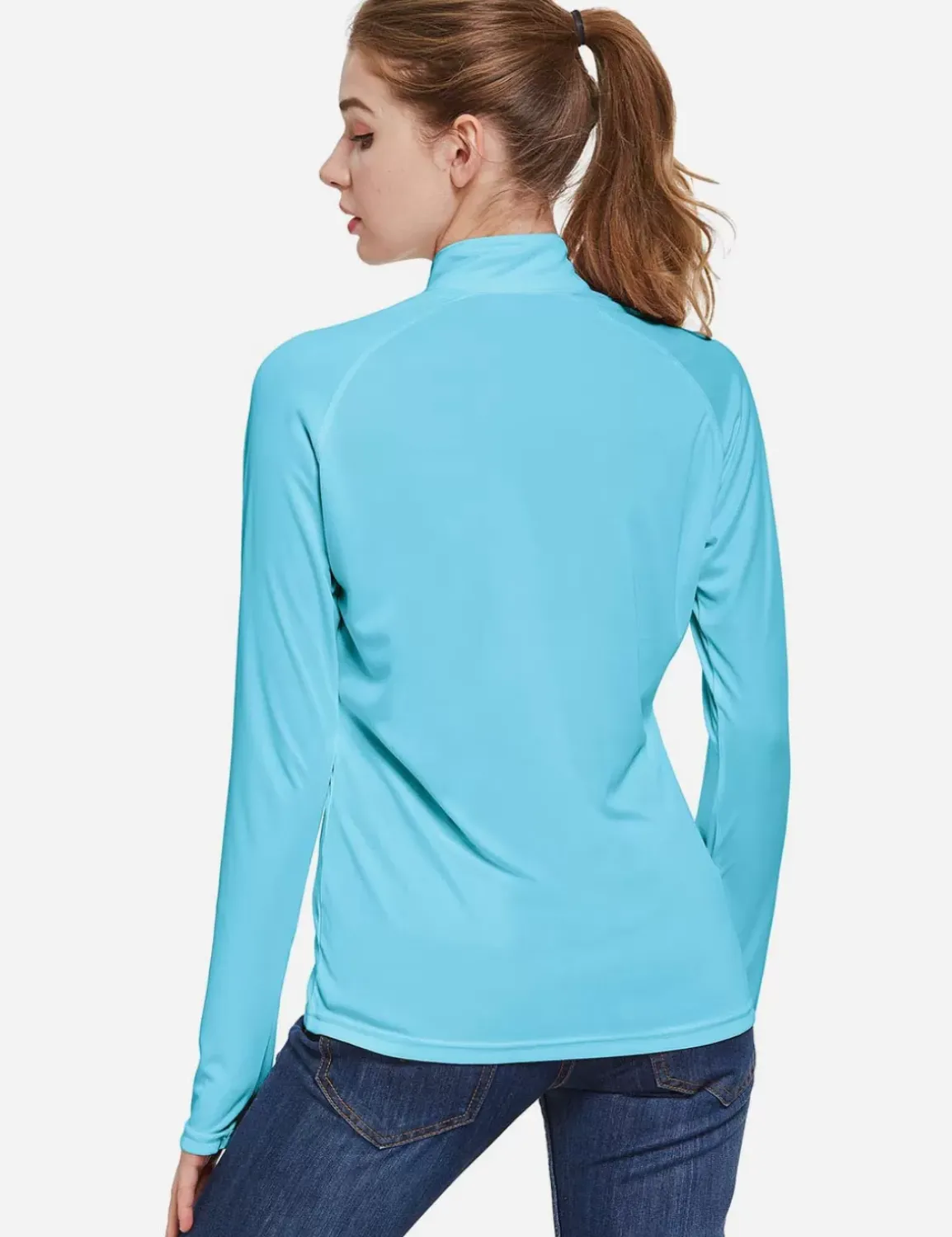 Baleaf Upf50+ Quarter Zip Pullover^Women Upf50+