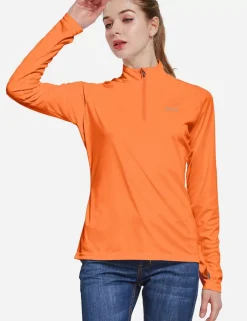 Baleaf Upf50+ Quarter Zip Pullover^Women Upf50+