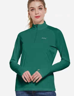 Baleaf Upf50+ Quarter Zip Pullover^Women Upf50+