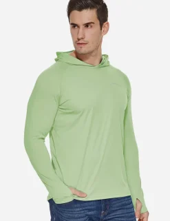 Baleaf Upf50+ Sun Hoodie^Men Long-Sleeved Shirts