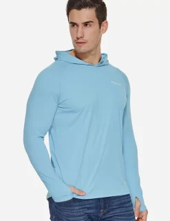 Baleaf Upf50+ Sun Hoodie^Men Long-Sleeved Shirts