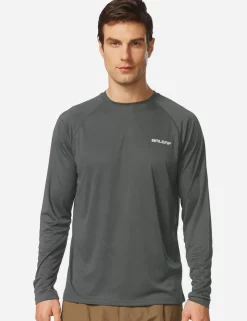 Baleaf Upf50+ Sun Shirt^Men Long-Sleeved Shirts