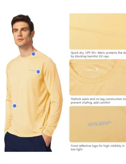 Baleaf Upf50+ Sun Shirt^Men Upf 50+