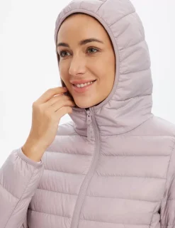 Baleaf Water-Resistant Hooded Puffer Jacket^Women Jerseys & Track Jackets