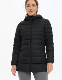 Baleaf Water-Resistant Hooded Puffer Jacket^Women Jerseys & Track Jackets
