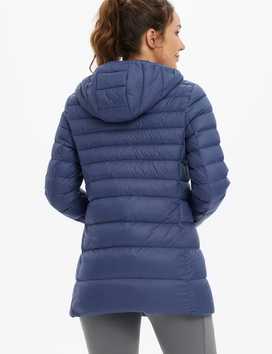 Baleaf Water-Resistant Hooded Puffer Jacket^Women Jerseys & Track Jackets