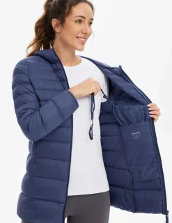 Baleaf Water-Resistant Hooded Puffer Jacket^Women Jerseys & Track Jackets
