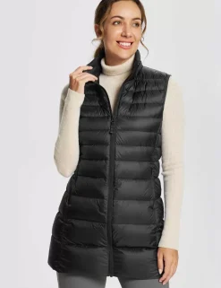 Baleaf Water-Resistant Puffer Sleeveless Jacket^Women Jerseys & Track Jackets