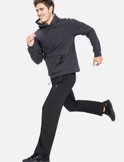 Baleaf Workleisure Thermal Water-Resistant Sweatpants^Men Fleece-Lined