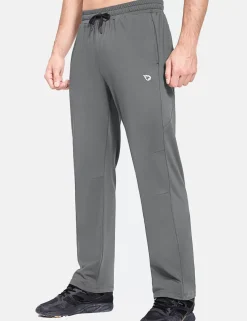 Baleaf Workleisure Thermal Water-Resistant Sweatpants^Men Fleece-Lined